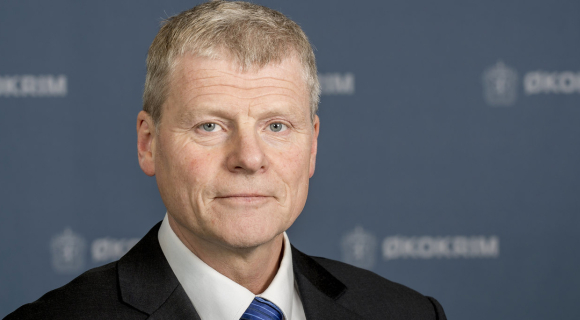 Sven Arild Damslora, førstestatsadvokat og avdelingsleder i Enhet for finansiell etterretning (EFE) i Økokrim. Foto: Gorm K. Gaare.